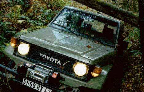 reconnaissance dans les bois