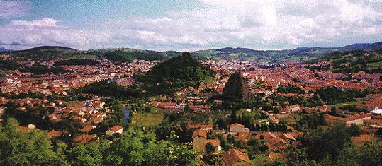 Le puy vue panoramique