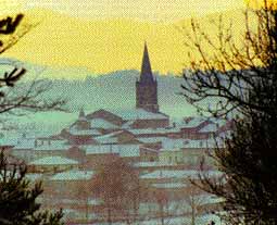 SAINT-PAULIEN sous la neige